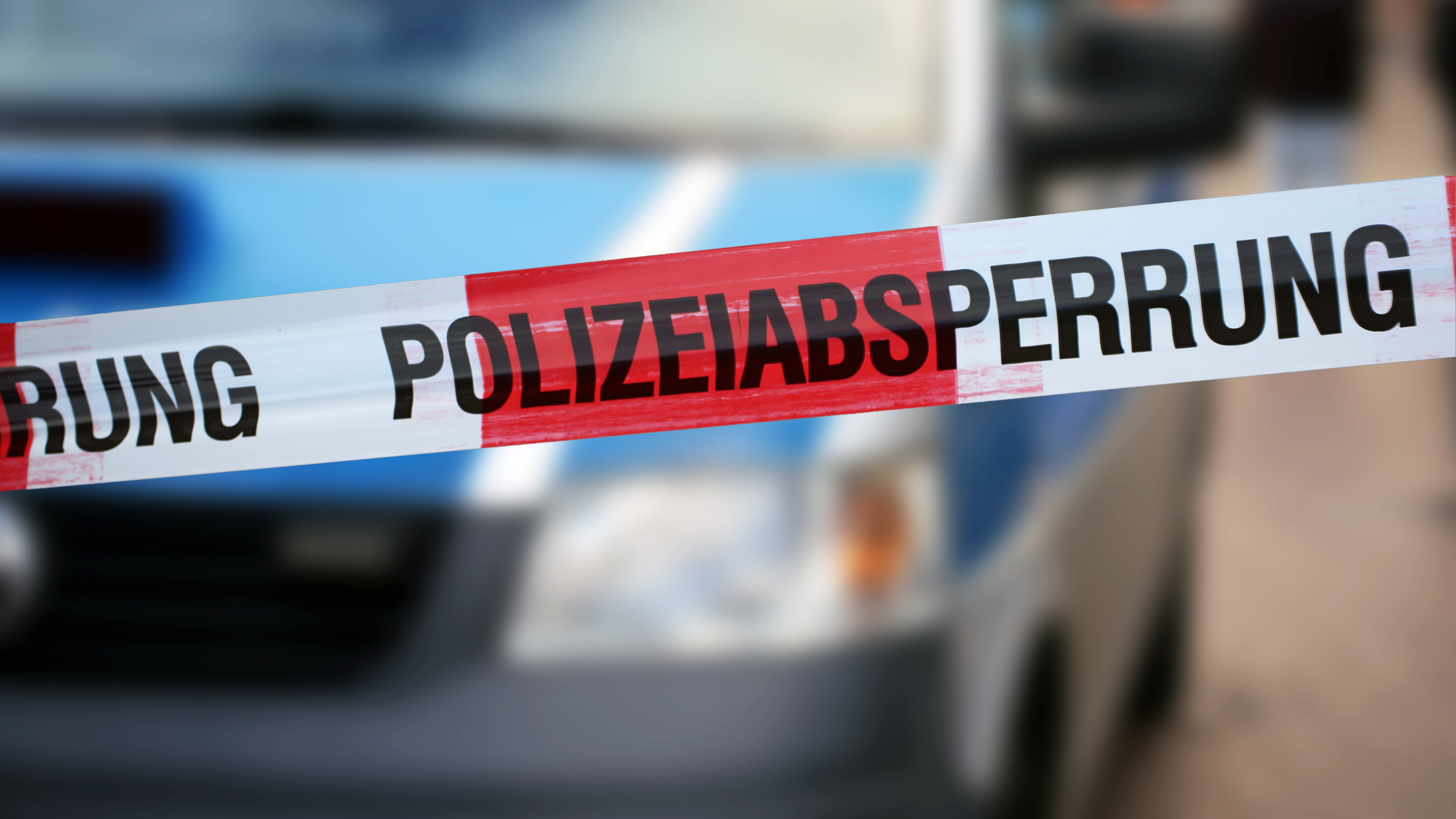 Abbildung Polizeiabsperrung