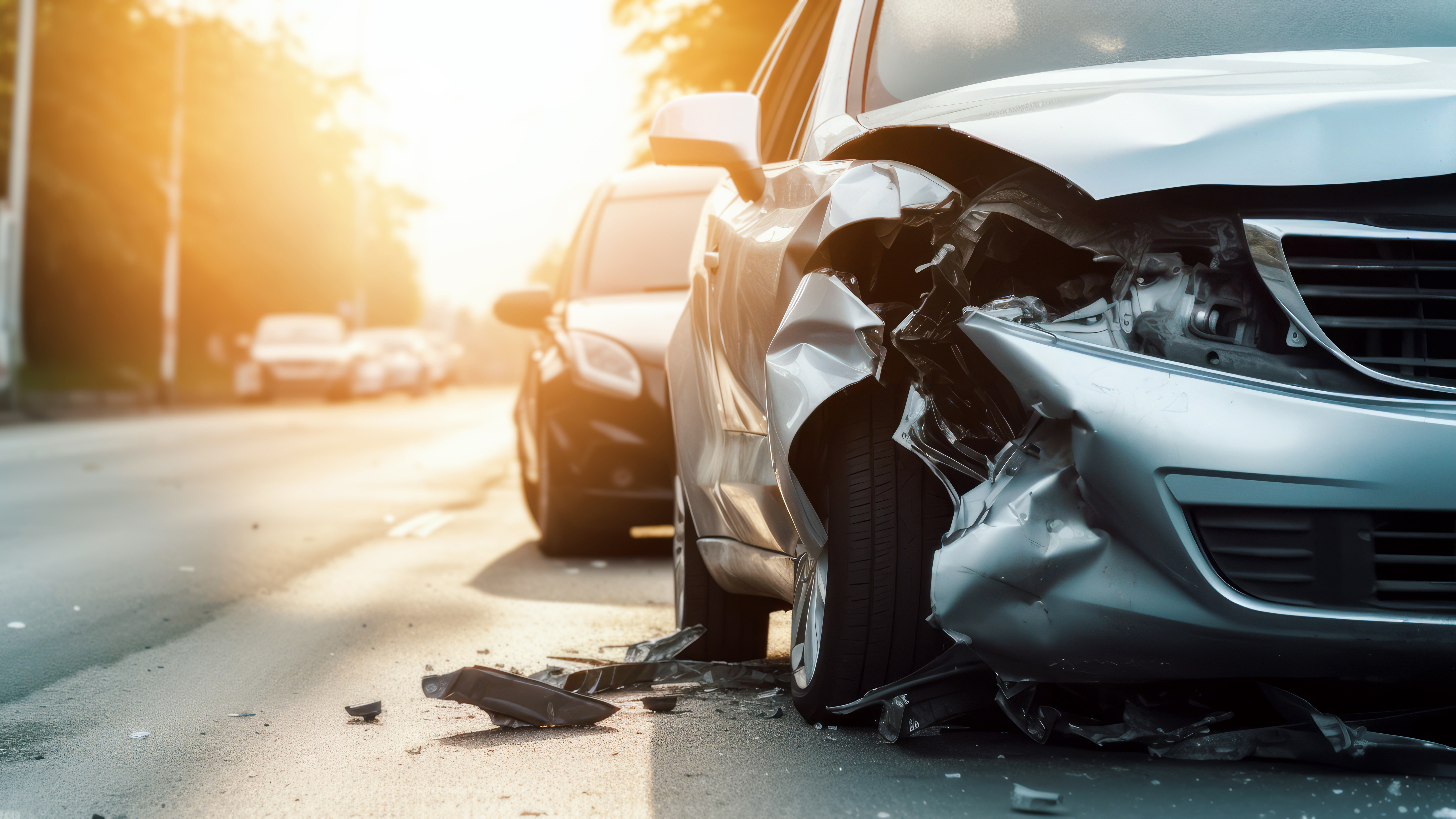 Foto: Auto mit Schaden